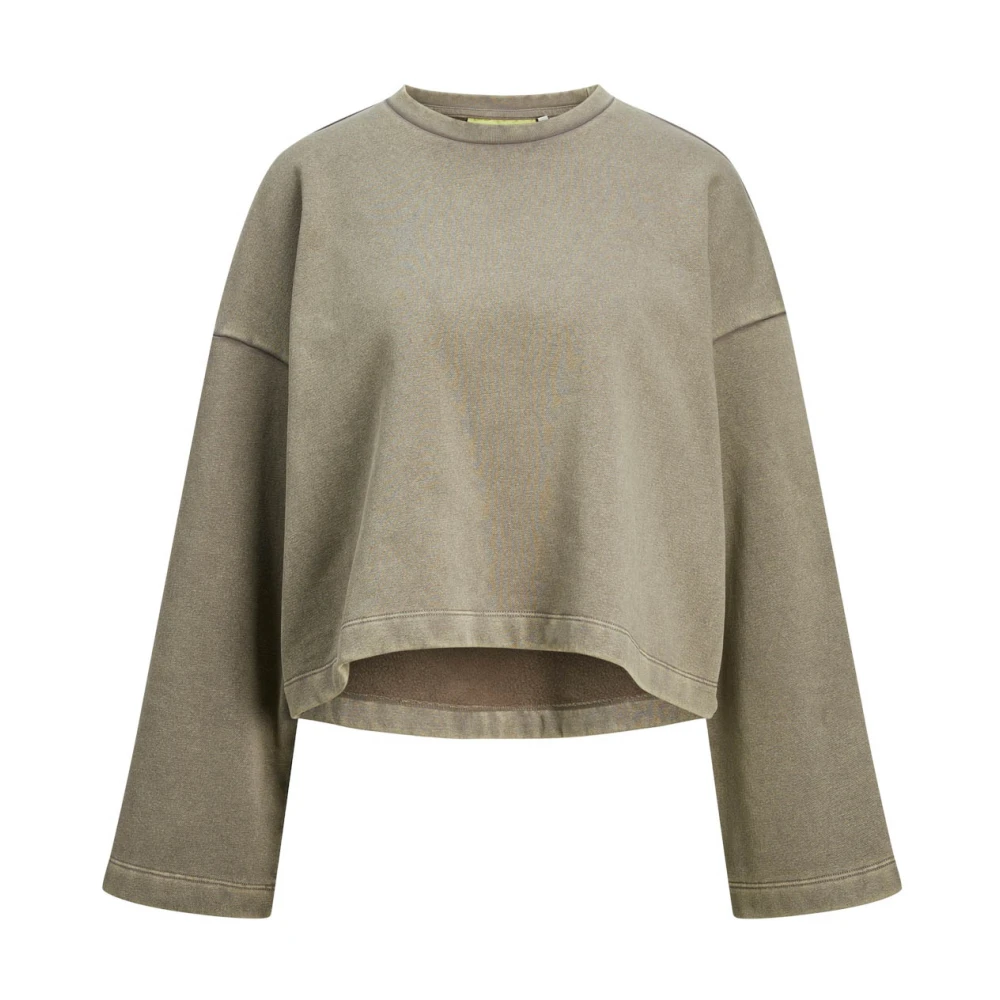 jack & jones Elizabeth Loose Crew Sweatshirt Groen Green Dames