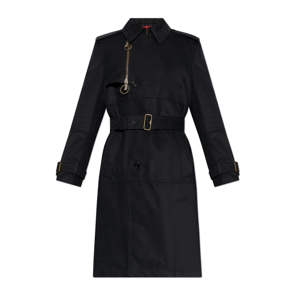 Burberry Katoenen trenchcoat Blue Heren