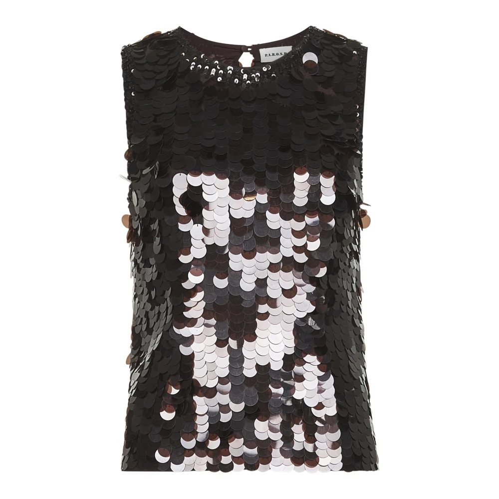 Tops > Sleeveless Tops - - P.a.r.o.s.h. - Modalova