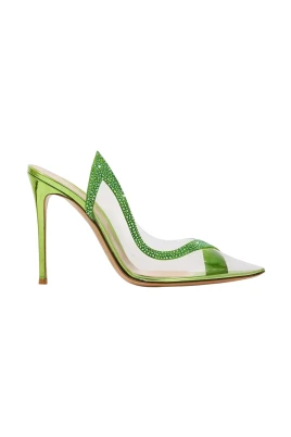 Grön Kristall Stiletto Hortensia