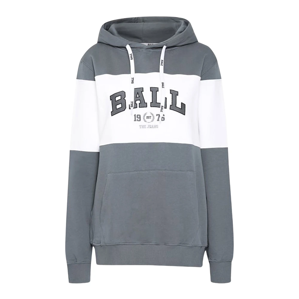 Ball Thunder Hoodie Sweatshirt Gray Dames