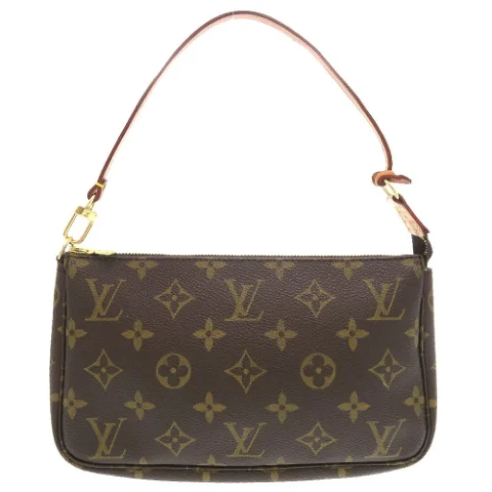 Louis Vuitton Vintage Pre-owned Fabric pouches Brown Dames
