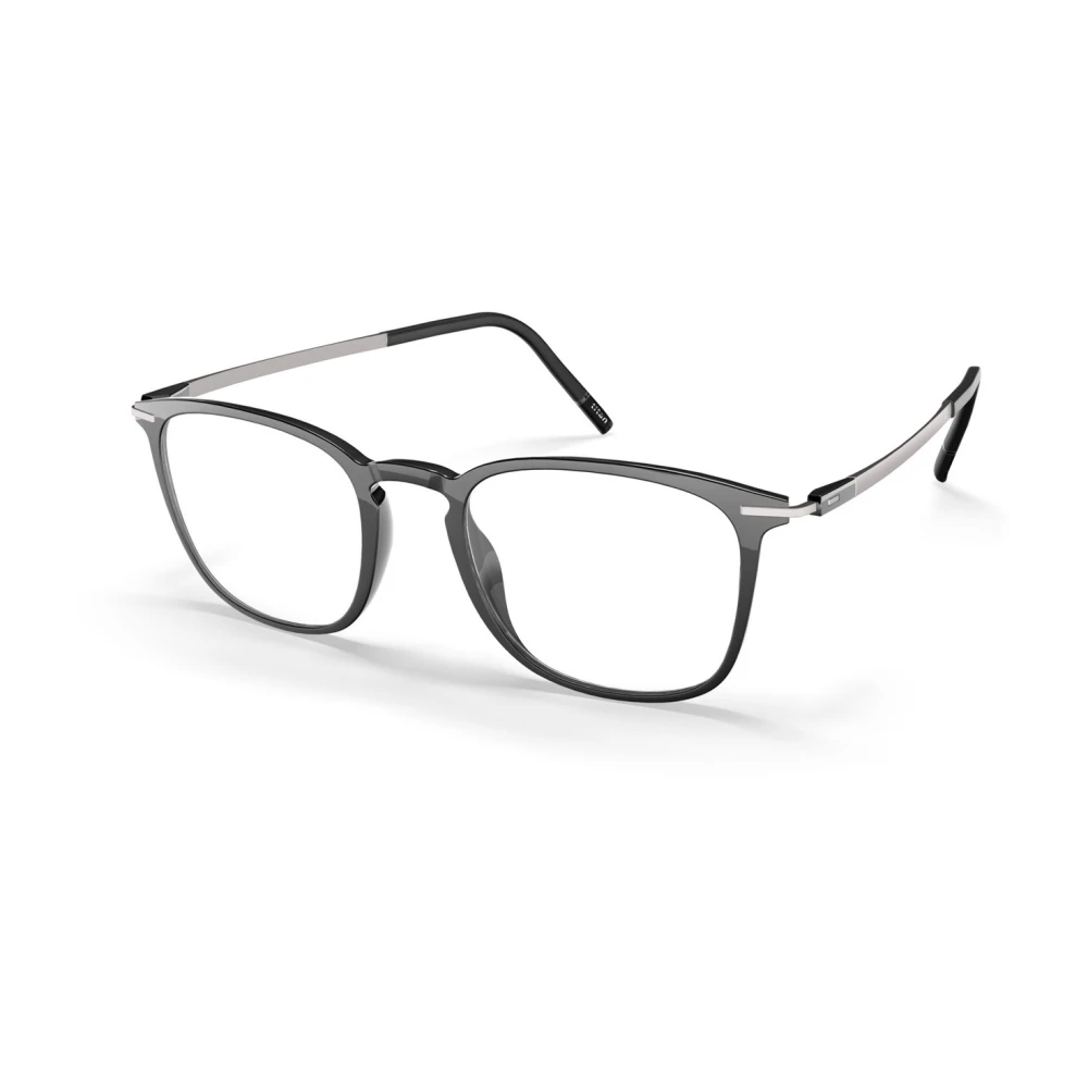Silhouette Unisex Black Glasses, 49 Mm, Rising Dawn 2963 Optical Frame