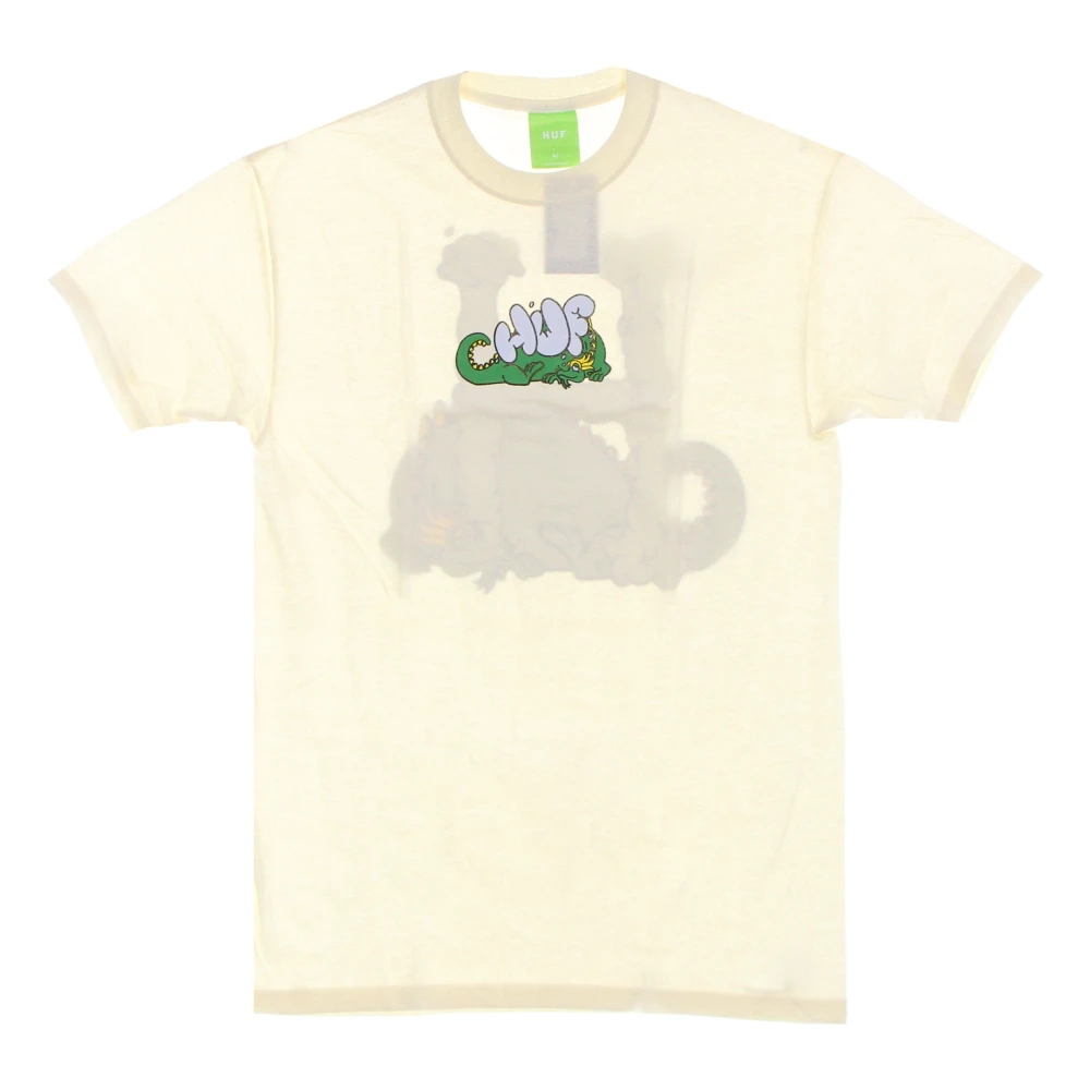 HUF Draken Tee Natuurlijke Heren T-Shirt Beige Heren