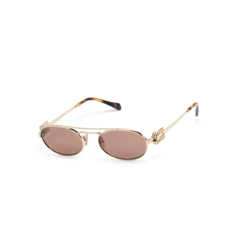 Miu Miu Women's Yellow Mu 54Zs Zvn70d Sunglasses - Sunglasses - 53 Mm - Accessories