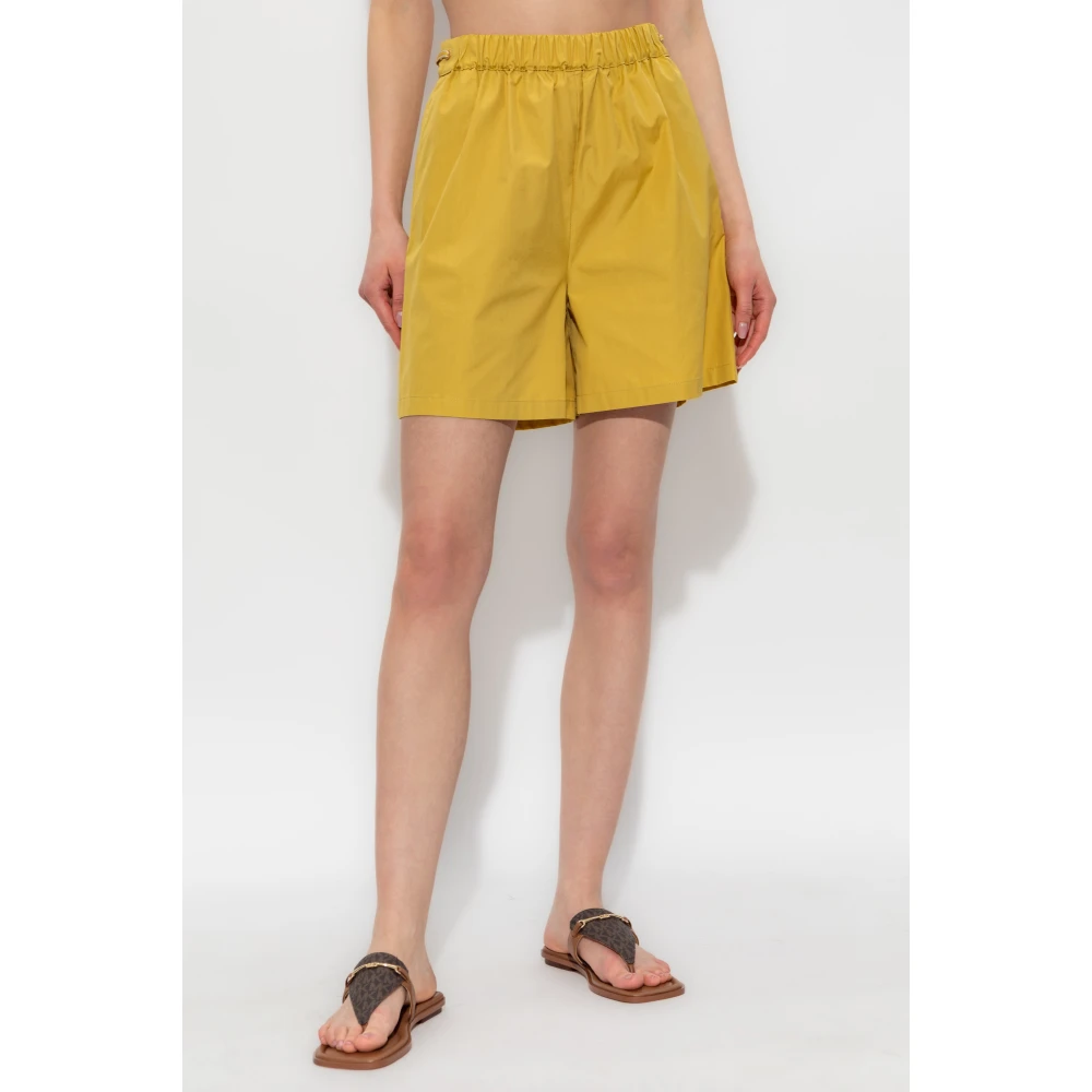 Max Mara Shorts 'Haway' Yellow Dames