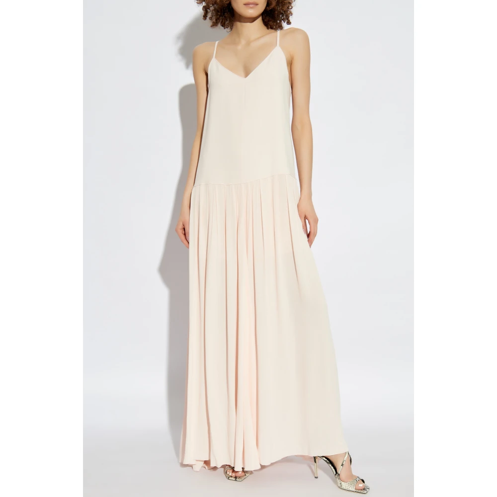 Forte Jurk met bandjes Pink Dames