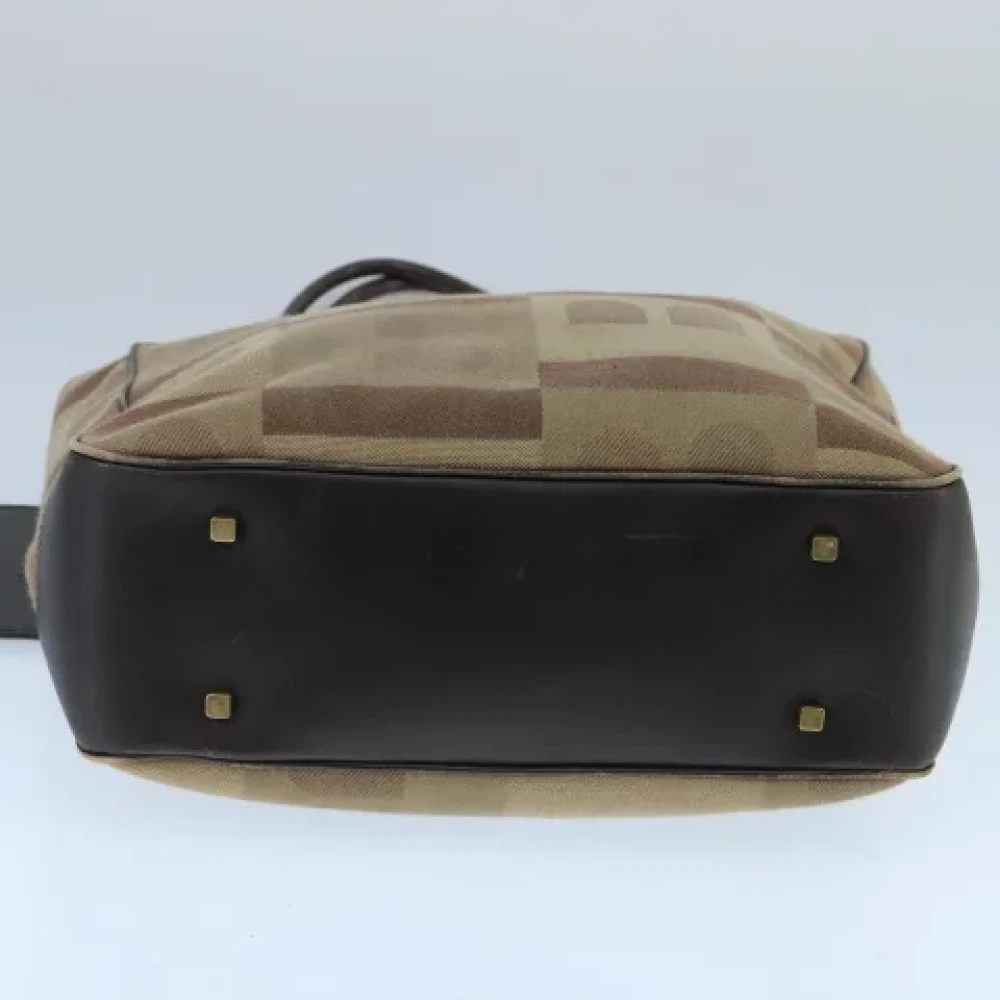 Bally Pre-owned Canvas handbags Beige Dames