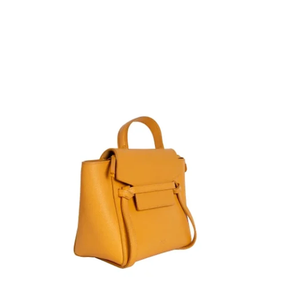 Celine Vintage Pre-owned Leather celine-bags Orange Dames