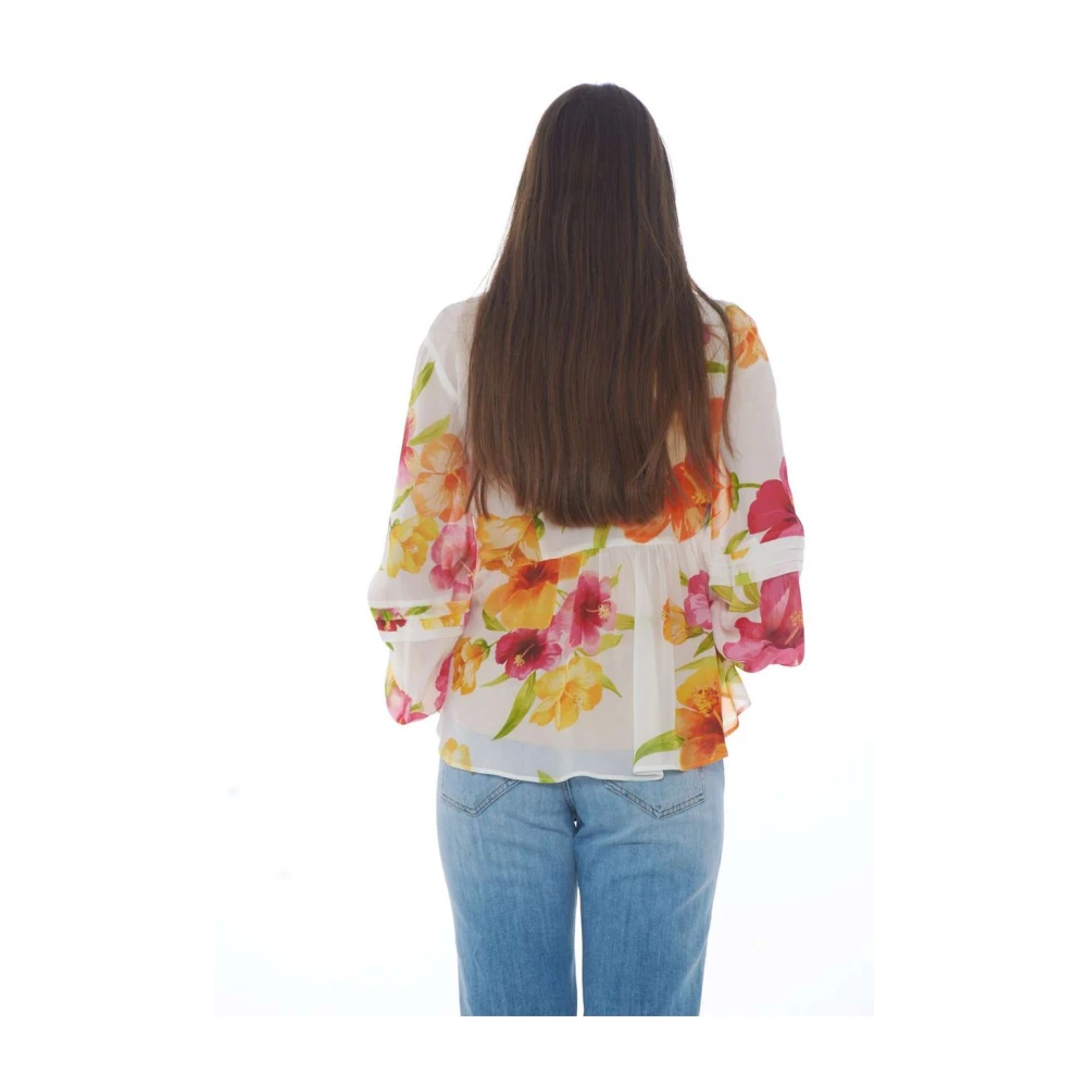 Twinset Lange Mouw Blouse Multicolor Dames