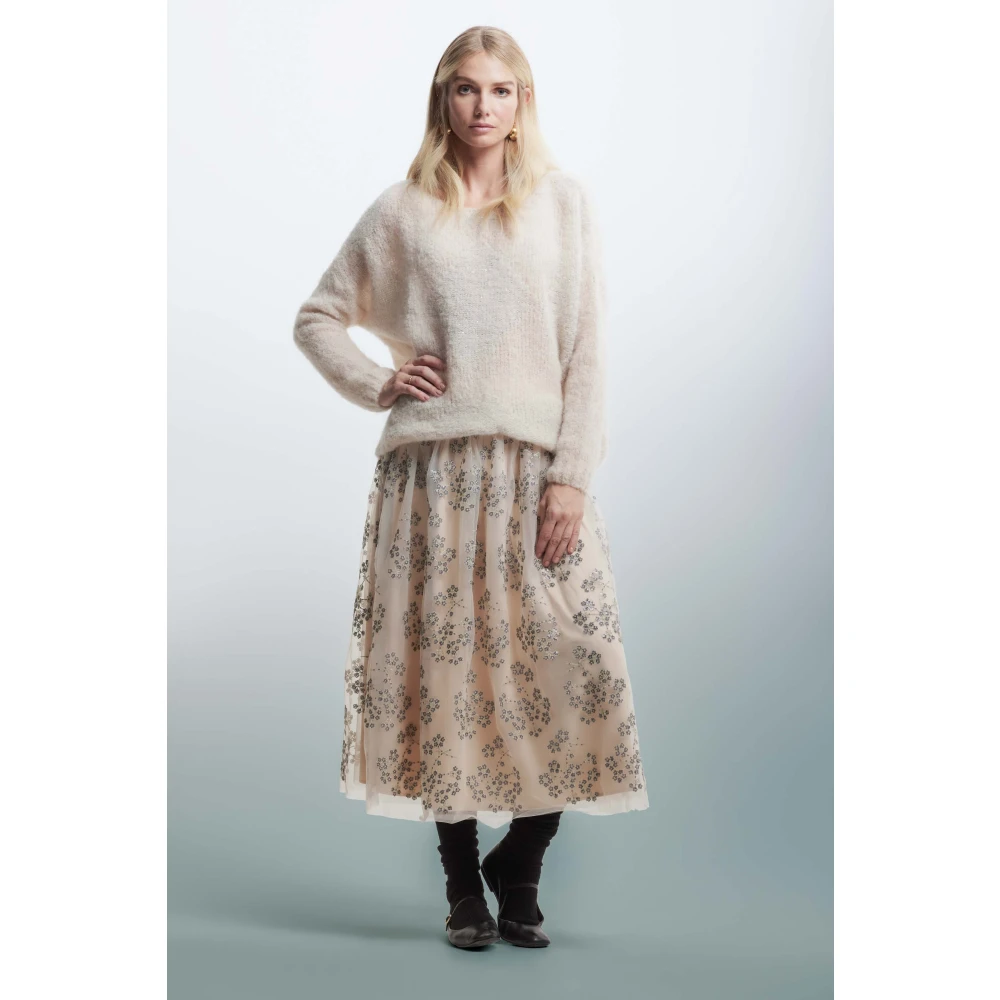 Kocca Trui met diamantpatroon Beige Dames