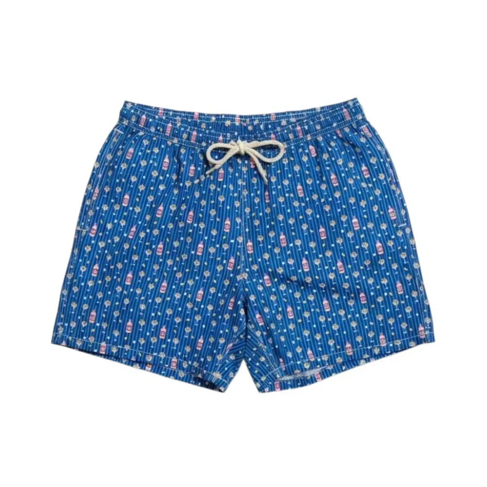 Mc2 Saint Barth Mannelijk Blauw Gin Lover Stripes 1761