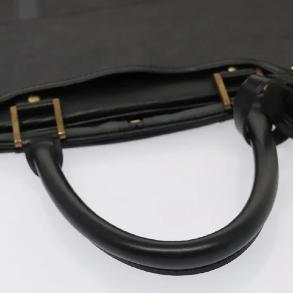 Louis Vuitton Vintage Pre-owned Leather travel-bags Black Dames