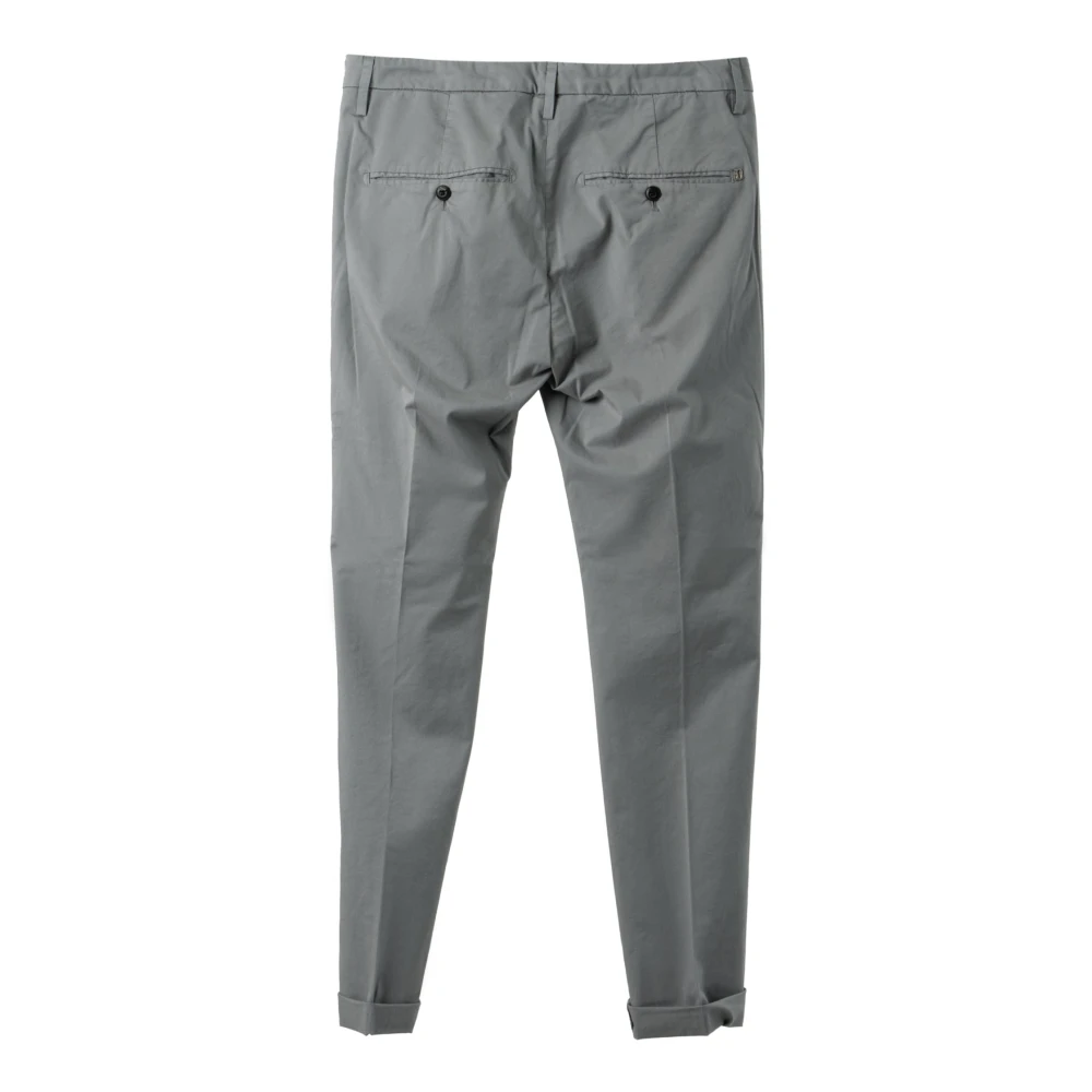 Dondup Luxe Italiaanse Chino Broek Gray Heren