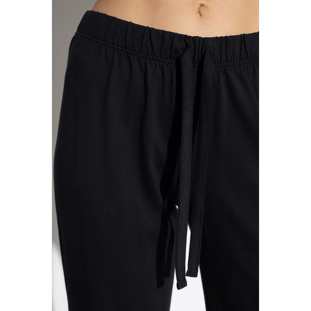 Hanro Natuurlijke Wear broek Black Dames