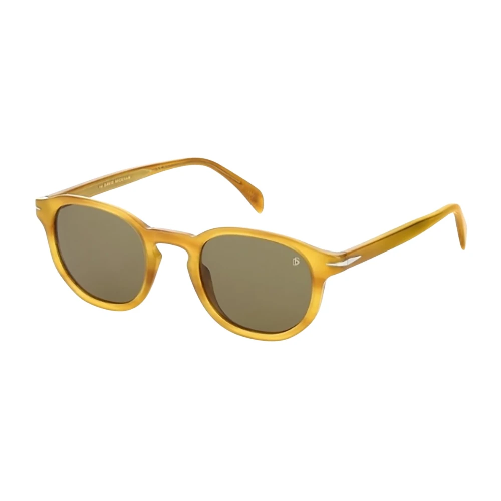 Eyewear By David Beckham Men's Yellow Db 1007/S Sunglasses - Sunglasses - 49 Mm - Accessories
