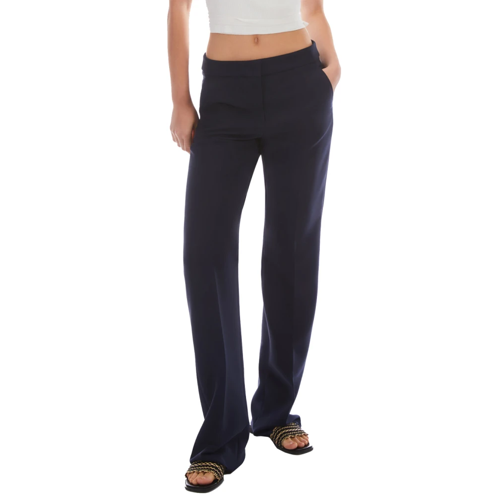 Pennyblack Rekbare polyesterbroek met zachte snit Black Dames