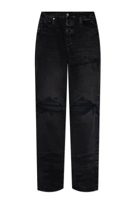 Leather Straight MX1 Jean
