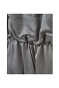 robe-croisee-en-soie-grise