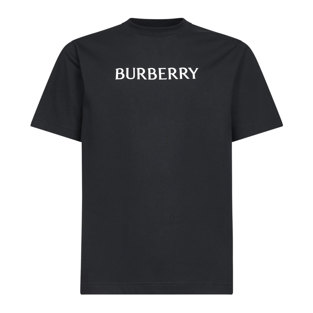 Burberry Men's Black Logo T-Shirt - T-Shirts - M - Tops