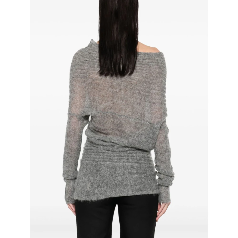 Paloma Wool De Sutil Minimalistische Wollen Trui Gray Dames
