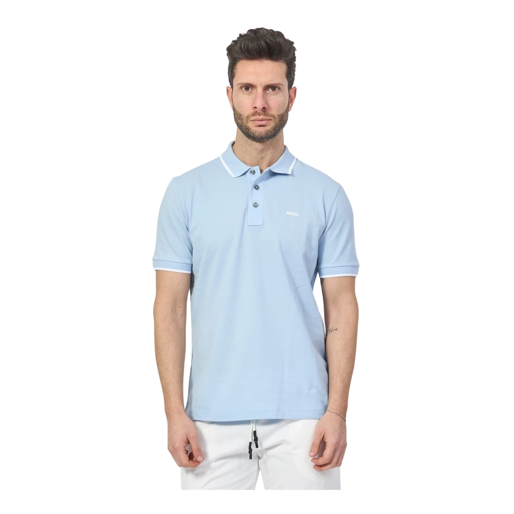 Hugo - Tops > Polo Shirts - Blue - Hugo - Modalova