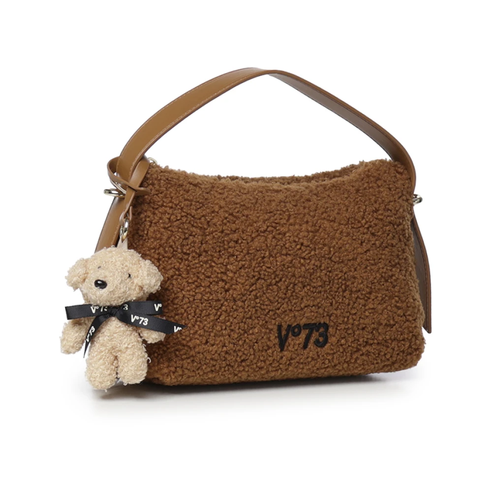 V°73 - Borsa teddy marrone - Donna - Taglia UNI - Immagine 3