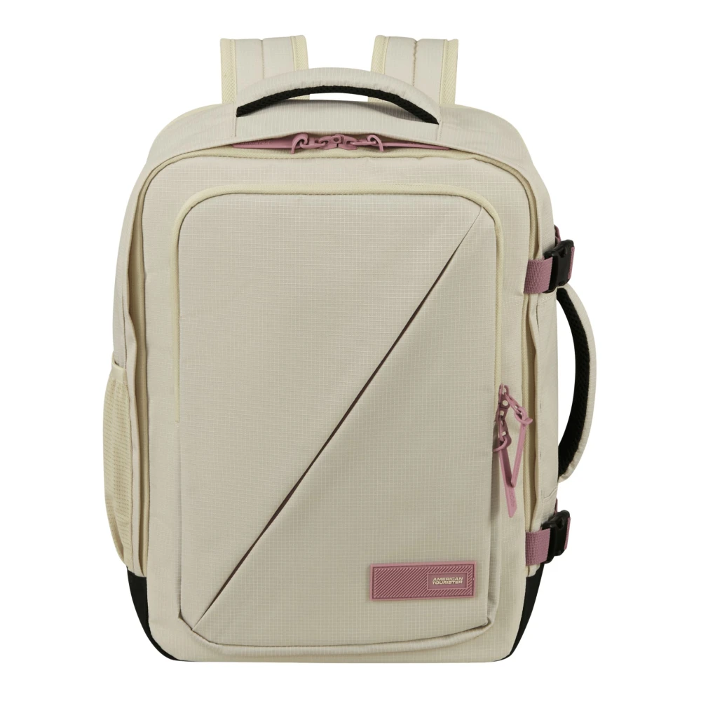 American Tourister Take2cabin Casual Backpack - Unisex - Backpacks - Beige - One Size - Bags