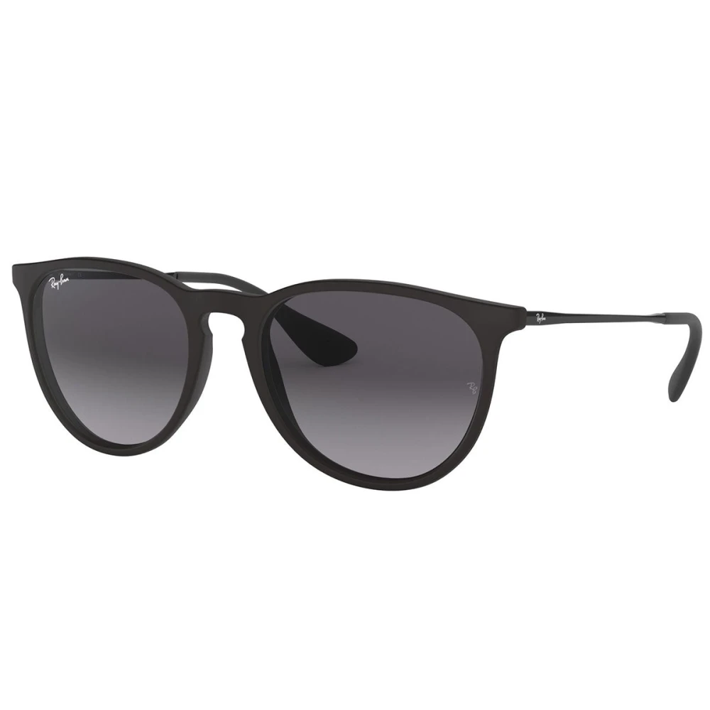 Ray-Ban Erika Classic RB 4171 - Panto Sunglasses - Black - Grey Lenses - Image 13
