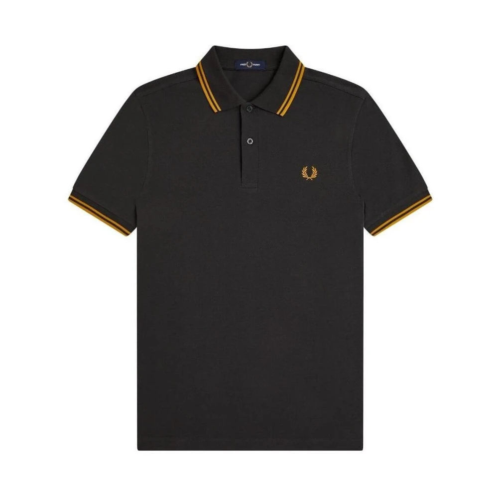 Fred Perry Men's Gris Polo Twin Tipped Modern - Image 2