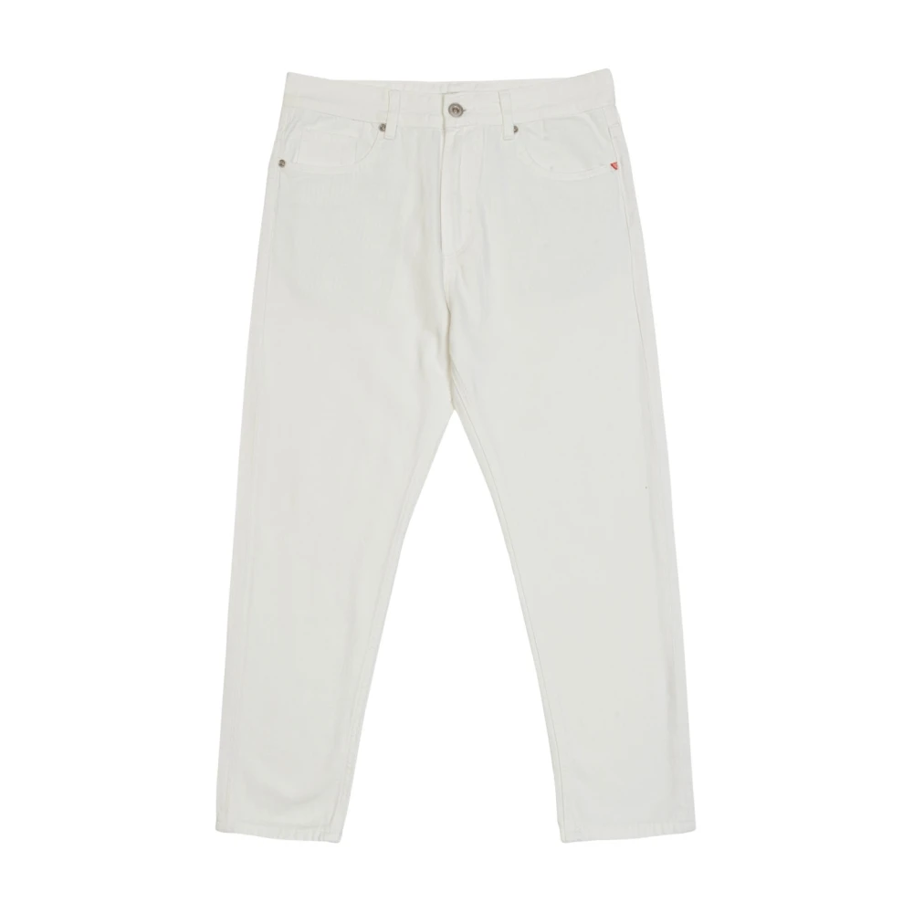 Gianni Lupo Wortel Fit Jeans White Heren