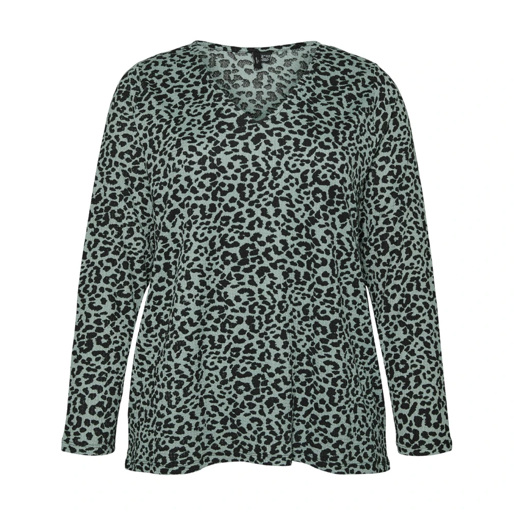 Vero Moda Chinois Green Leo Losse Top Green Dames