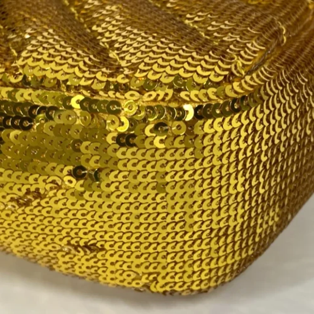 Gucci Vintage Pre-owned Fabric gucci-bags Yellow Dames