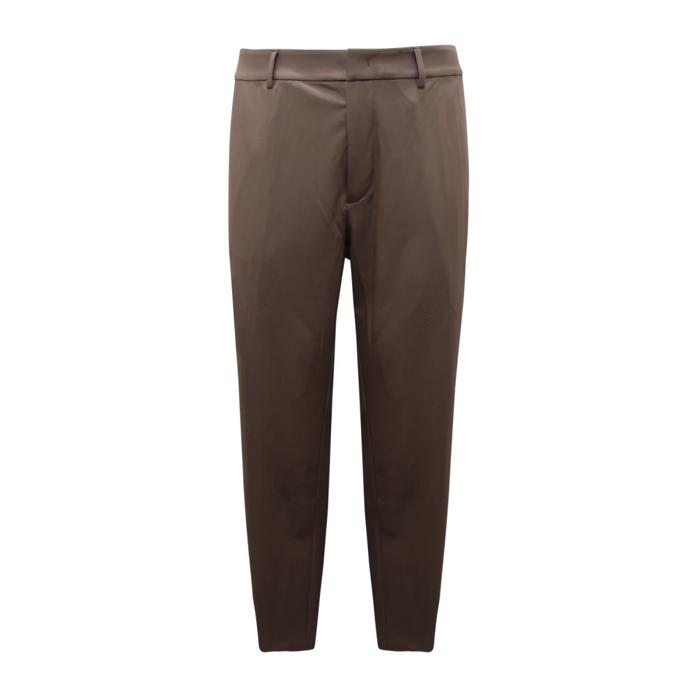 Armani Men's Brown Travel Essential U6200 Tech Trousers - Slim-Fit Trousers - Xl - Trousers