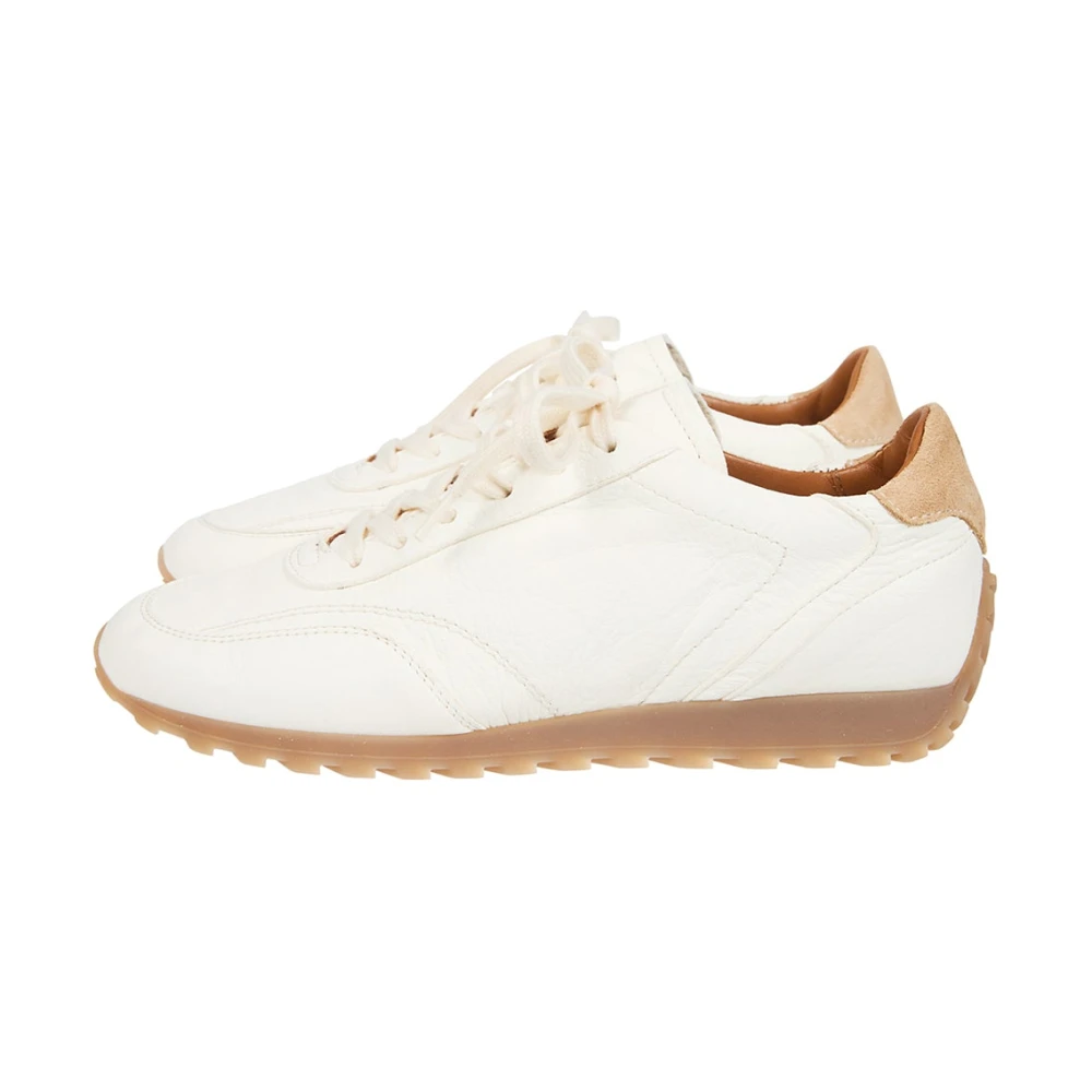 Eleventy Damen Beige Low-Top Sneakers