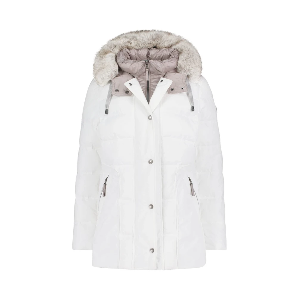 Gil Bret Winterjas met Watte Vulling White Dames