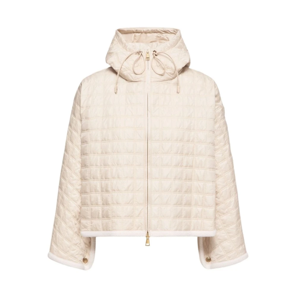 Moncler Women's Beige Quilted Hooded Jacket - Mytheresa - Image 3