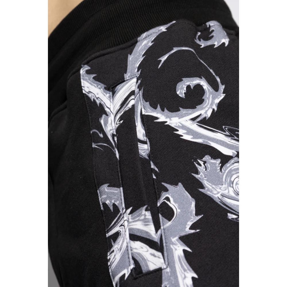 Versace Jeans Couture Sweatpants Black Heren