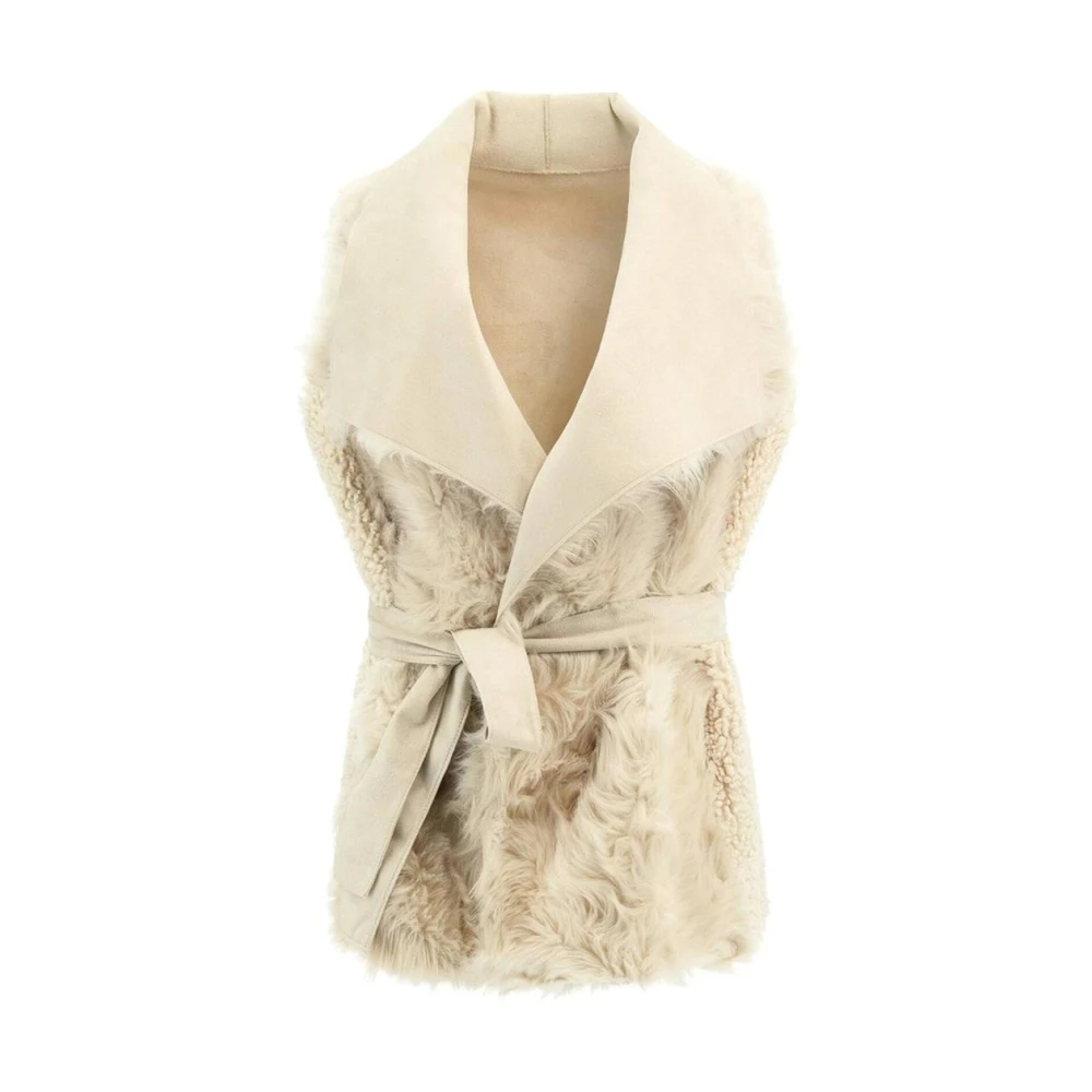 Guess - Jackets > Vests - Beige - Guess - Modalova