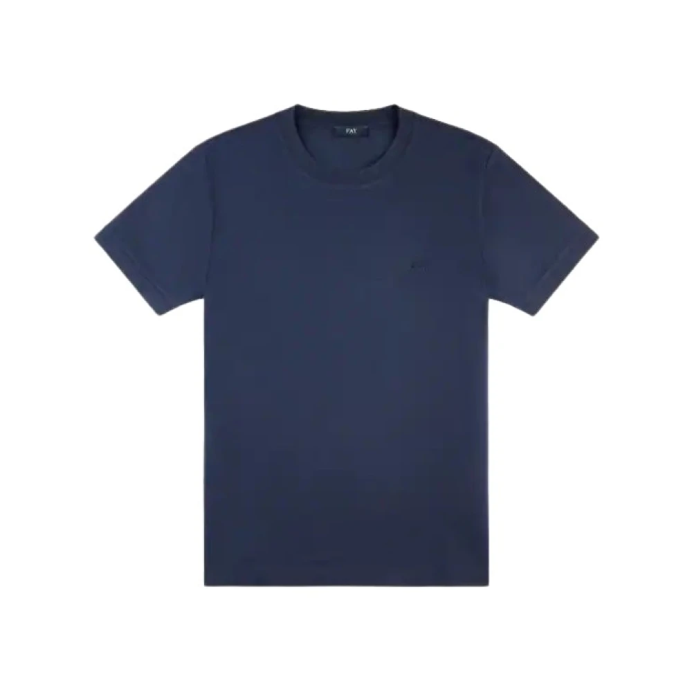Fay - Tops > T-Shirts - Blue - Fay - Modalova