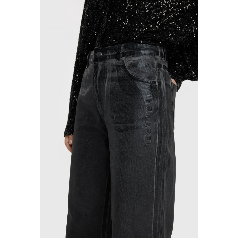 Alix The Label Stijlvolle Jeans voor Vrouwen Black Dames