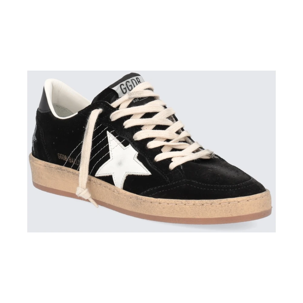 Golden Goose Zwarte Ballstar Sneakers Black Dames