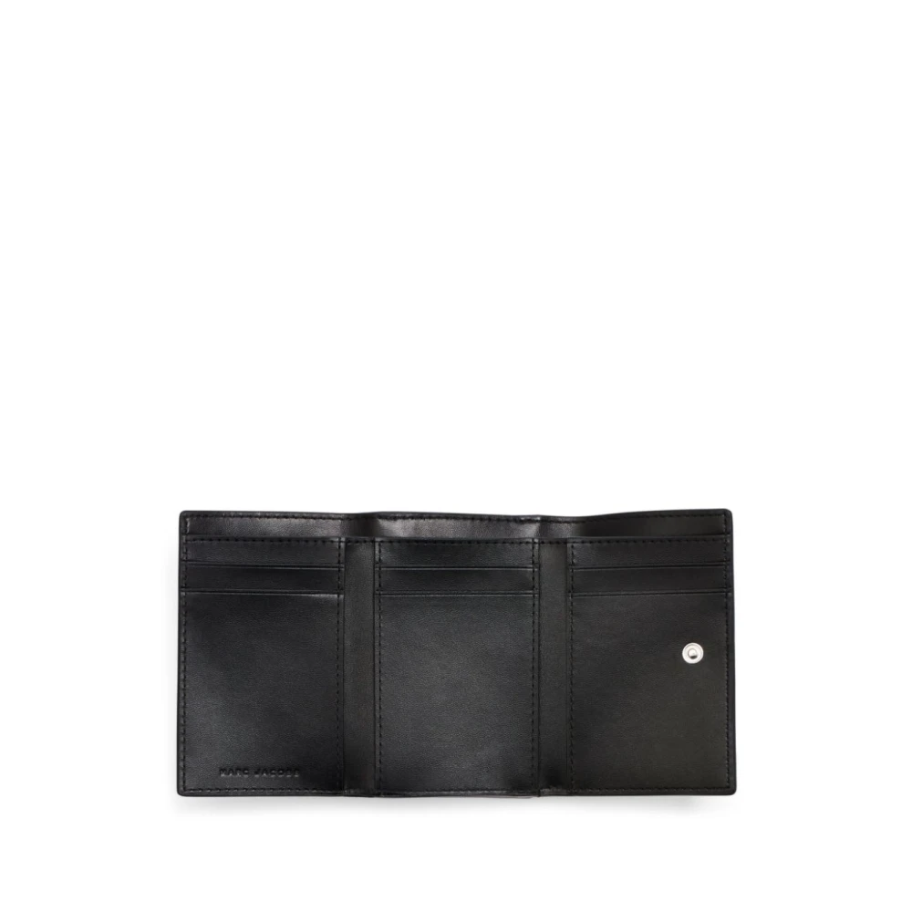 Marc Jacobs Leather Continental Wallet Black Dames