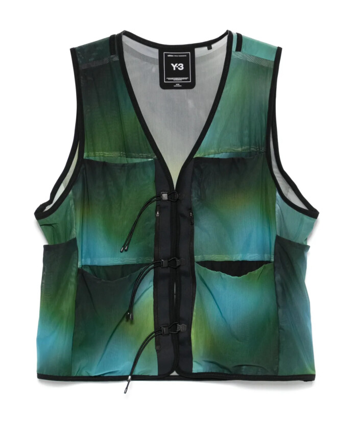 gilet-en-maille-multicolore