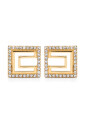 paire-de-boucles-d-oreilles-logo-dore