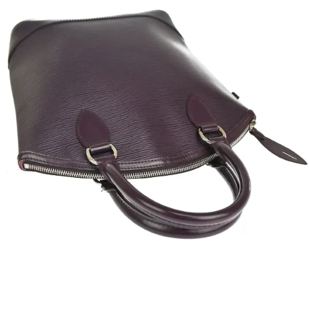 Louis Vuitton Vintage Pre-owned Leather totes Purple Dames
