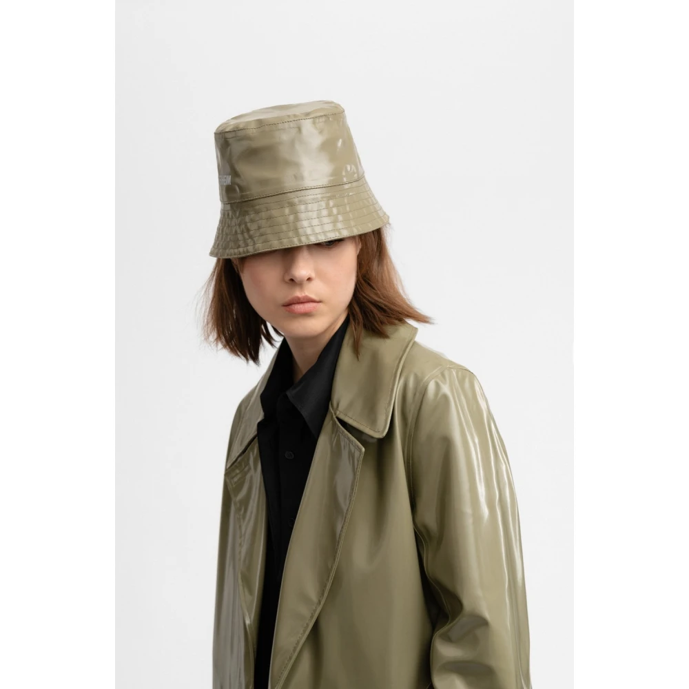 Stutterheim Opal Waterdichte Bucket Hoed Green Dames