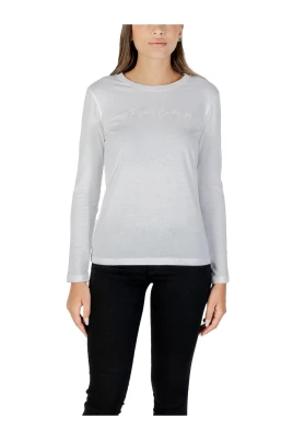 Stilig Långärmad Bomullst-shirt