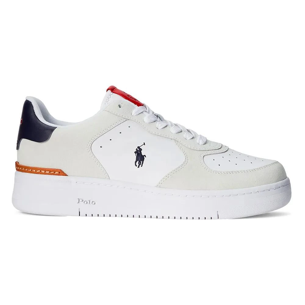 Ralph Lauren Herr Vit Skor 44 Eu, Sneakers