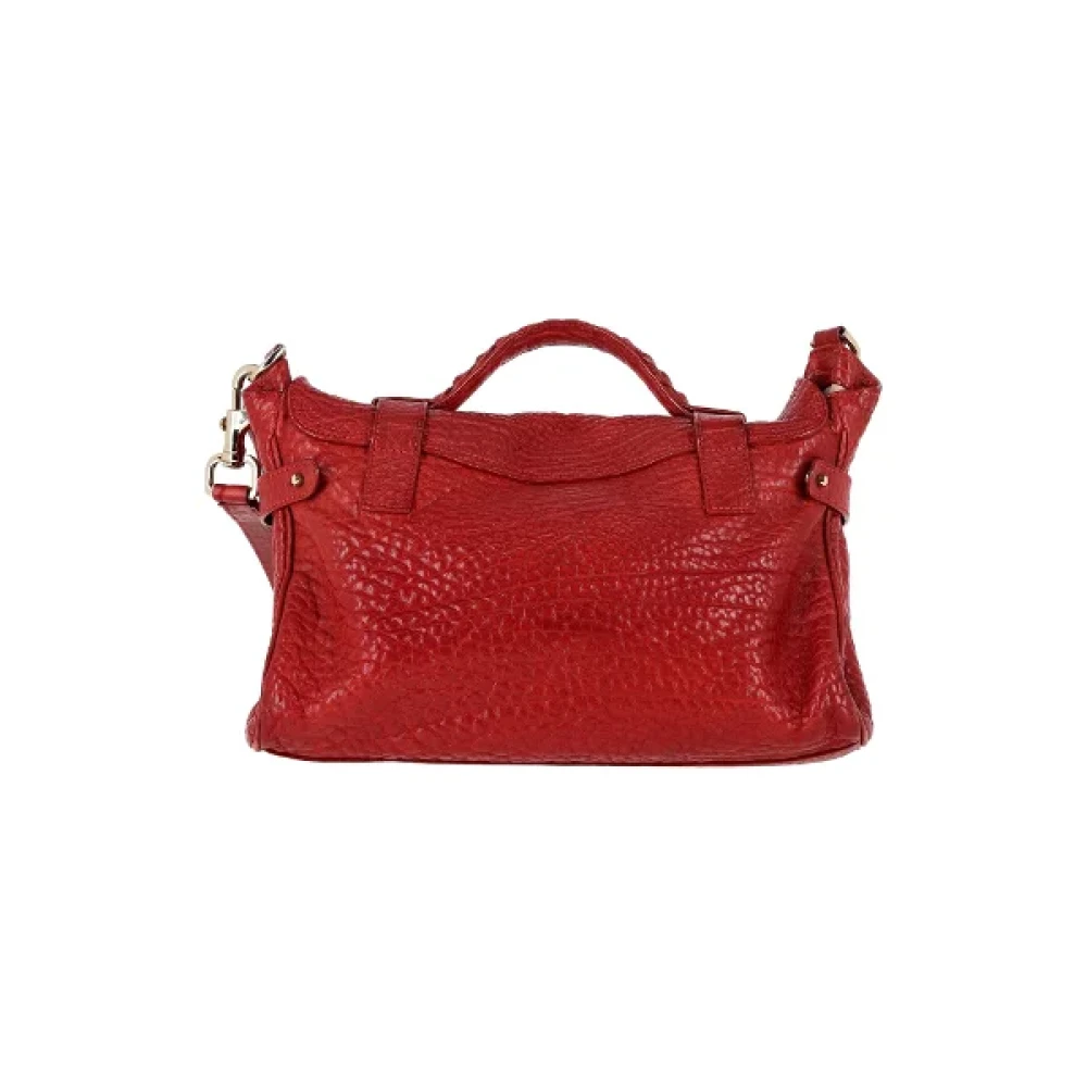 Mulberry Pre-owned Leather handbags Red Dames